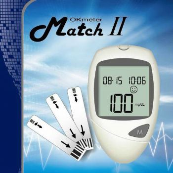 OKmeter Match II Blood Glucose Monitoring System